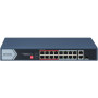 Коммутатор PoE HIKVISION DS-3E0318P-E/M(C) (16x100Mbps PoE 1x1000Mbps 1x1000 SFP PoE budget: 130W Metal)