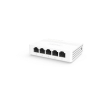Коммутатор Hikvision DS-3E0505D-E L2 неуправляемый 5 портов 1Гбит/с RJ-45, 5В, белый