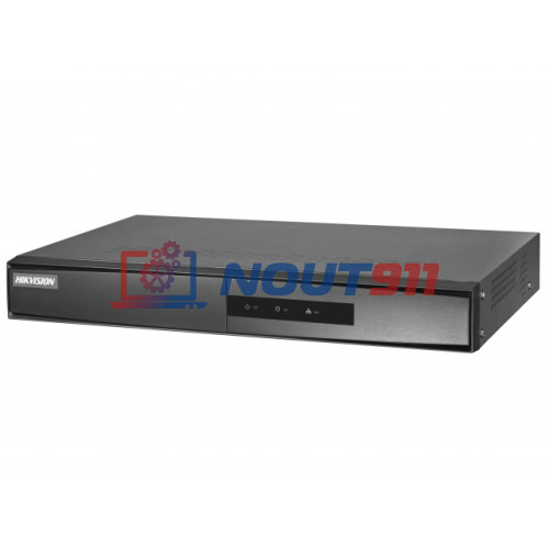 IP Видеорегистратор Hikvision DS-7108NI-Q1/8P/M(C) 8 IP камер 4МП 2560x1440, 8 PoE портов 25к/с на канал H.265+ черный