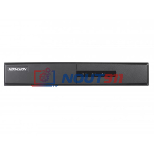 IP Видеорегистратор Hikvision DS-7604NI-K1, 4 IP камеры 8МП, 4096x2160, 25к/с на канал, H.265+, черный