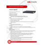 IP видеорегистратор Hikvision DS-7608NI-K2 8 IP камер 8МП 4096x2160 25к/с на канал H.265+ черный