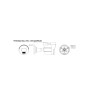IP камера HiWatch DS-I250L(C) (2.8mm) уличная ColorVu 2МП 1920x1080, H.265+ 126гр IP67 PoE