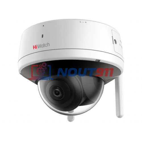 IP камера HiWatch DS-I252W(E) (2.8 mm), купольная c Wi-Fi 2МП 1920x1080 H.265+ микрофон-динамик, угол до 133гр, IP66