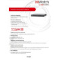 IP Видеорегистратор HiWatch DS-N304(D) 4 IP камеры 8МП 4096x2160 30к/с на канал H.265+ черный