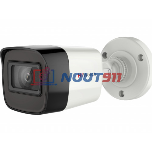 Камера видеонаблюдения HiWatch DS-T500(C) (2,8 мм) уличная 5МП 2592x1944 110гр IP66 черно-белая