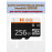 Карта памяти Xiaomi Imilab Xiaoba microSD XC 256 Гб Class 10 UHS-I U3 R - 100 Mb/s, RTL (для камер видеонаблюдения и видеодомофонов)