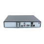 Цифровой гибридный видеорегистратор Optimus AHDR-4004 6 в 1 AHD, TVI, CVI, XVI, CVBS, IP - 4 камеры 8МП + 2 IP камеры, 3840x2160,9к/с, H.265, AoC, черный