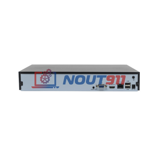 IP-видеорегистратор Optimus NVR-5101 10 IP камеры 8МП 3840х2160 25к/с на канал H.265 черный