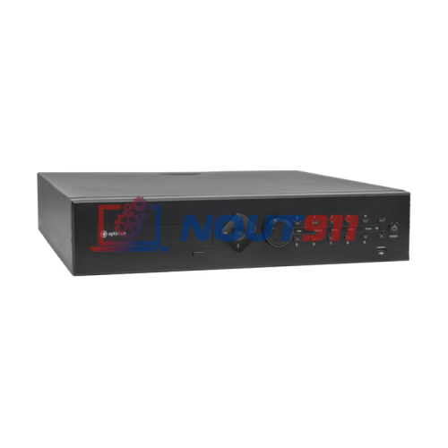 IP-видеорегистратор Optimus NVR-5648 64 IP камеры 5МП 2592х1944 25к/с на канал H.265 черный
