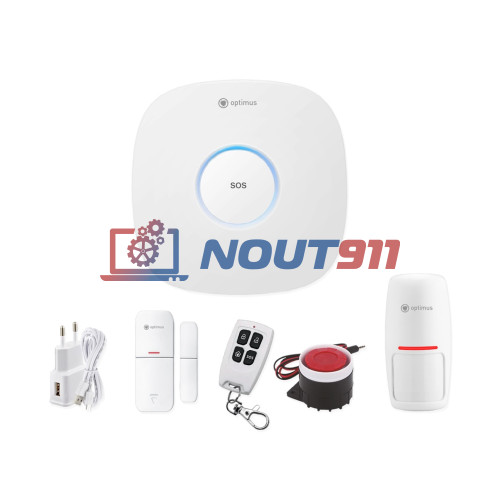 Беспроводная GSM 4G сигнализация Optimus AG-400 (Комплект)