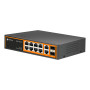 Коммутатор Optimus U1I-8G2b/2G/2S, 6 PoE+ портов 10/1000Мбит/с, 2 PoE++ порта 10/1000 Мбит/с, 4 Uplink порта 1000 Мбит/с, RJ-45, SFP, 120Вт