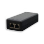 Инжектор PoE Optimus IG2, 1 PoE порт 52В, 0.5А, 30Вт 100/1000 Мбит/с, 1 Uplink порта 100 Мбит/с RJ-45, IEEE 802.3 af/at, 30 Вт