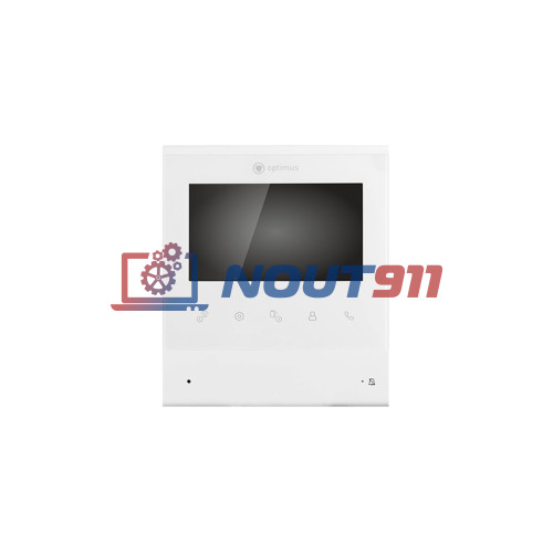 Видеодомофон Optimus Life DM-14B (w)
