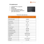 Автомобильный монитор Optimus V-070 7" IPS-LCD 1024x600 VGA, RCA, BNC CVBS PAL/NTSC DC 12-30В