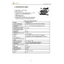 Блок питания Optimus 12/4.0 IP54 12В 4А 50/60 Гц Напряжение от 100 до 240В выходное напряжение 11,4–12,6В подходит для систем видеонаблюдения