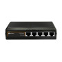 Коммутатор PoE Optimus U1I-4F1b/1F, 3 PoE+ порта 10/100 Мбит/с, 1 PoE++ порт 10/100 Мбит/с, 1 Uplink порт 100 Мбит/с, RJ-45, 65Вт