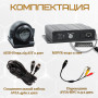 Комплект видеонаблюдения для транспорта Optimus на 4 AHD-камеры 2Мп 1080N (MDVR-2040 + 4xAHD-H052.1(3.6)T) IP65, подсветка до 10м,  H265, угол 75гр.