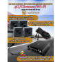 Комплект видеонаблюдения для транспорта Optimus на 4 AHD-камеры 2Мп 1080P (MDVR-2041-4G/LTE + 4xAHD-H032.1(3.6)T) Glonass, Wi-Fi, G-сенсор, DNR, H265, угол 75гр.