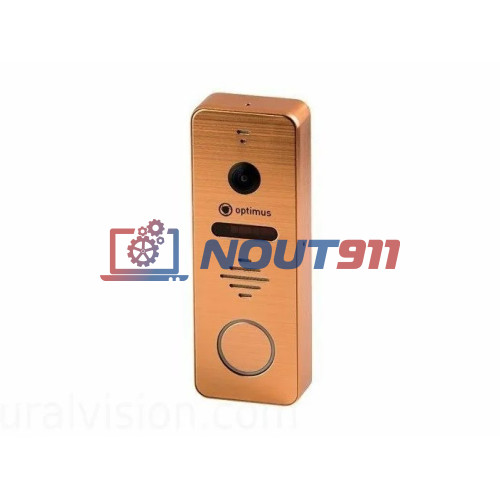 Вызывная панель домофона Optimus DSH-1080 (медь)