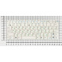 Клавиатура для ноутбука Asus EEE PC 900HA, 900SD, T91, T91MT (0KNA-094RU01) белая