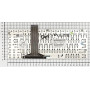 Клавиатура для ноутбука Dell Inspiron 11z 1110 (PK1309L1A00) черная
