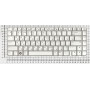 Клавиатура для ноутбука HP Pavilion dv2000, HP Compaq Presario V3000, V3600 (90.4Y007.S01) серебристая