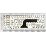 Клавиатура для ноутбука Asus M50, M70, X70, X71, G50 (04GNED1KRU10) черная