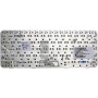Клавиатура для ноутбука HP Pavilion tx1000, tx2000, tx2100, tx2500 (AETT8TP7020) серая