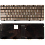 Клавиатура для ноутбука HP Pavilion dv3-2000, dv3-2100, dv3-2220er (NSK-H7L0R) кофе