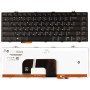 Клавиатура для ноутбука Dell Studio 14, 14z, 1440, 1450, 1457 (NSK-DJ101-1) с подсветкой, черная