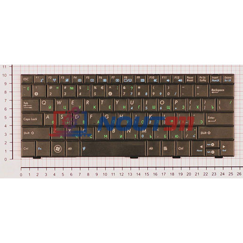 Клавиатура для ноутбука Asus EEE PC 1005HA, 1008HA, 1001HA, 1001px (MP-09A33SU-5283) черная