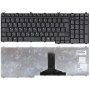 Клавиатура для ноутбука Toshiba Satellite A500, A505, L350, L355, L500, L505, L550, P200 (NSK-TBA0R) матовая черная