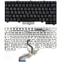 Клавиатура для ноутбука Dell Latitude D410 (NSK-D4101) черная