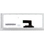 Клавиатура для ноутбука Sony Vaio VPC-EH, VPCEH, VPCEH1M9R, VPCEH2E1R (V116646E) с белой рамкой, белая