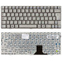 Клавиатура для ноутбука Asus U1, U1F, U1E, U2E (V021562CS1) серебристая