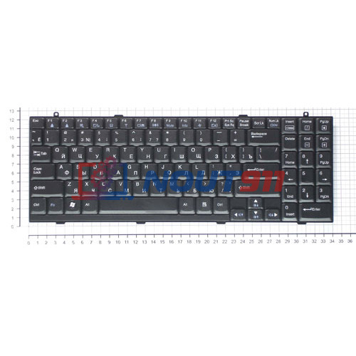 Клавиатура для ноутбука LG R510, S510, 510 (AEW57431812) черная