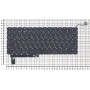 Клавиатура для ноутбука Apple A1286 с SD (Mid 2009 - Mid 2012) большой ENTER, черная