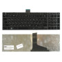 Клавиатура для ноутбука Toshiba L850, L875, L870, L855, P870 (H000050620) c черной рамкой, черная