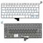 Клавиатура для ноутбука Apple A1342 13,3" большой Enter, белая