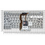 Клавиатура для ноутбука Lenovo T430, T430I, X230, T530, L430, L530 (04W3048) черная