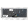Клавиатура для ноутбука Lenovo IdeaPad U310 (AELZ7700110) с серебристой рамкой, черная