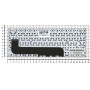 Клавиатура для ноутбука Asus UX21E, UX21A, UX21E (MP-11A96GB6528) Г-образный Enter, серебристая
