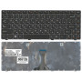 Клавиатура для ноутбука Lenovo G480 черная с черной рамкой