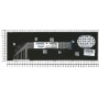 Клавиатура для ноутбука HP ProBook 4540S, 4545S, 4740s  (677045-251) с серой рамкой, черная