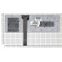 Клавиатура для ноутбука Asus K55, X501, K55XI (NSK-UG90R) без рамки, черная