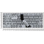 Клавиатура для ноутбука Acer Aspire V5-471, V5-431, M5-481T, V5-473G (NSK-R24SW 0R) черная
