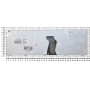 Клавиатура для ноутбука Lenovo IdeaPad B570, B580, V570, Z570, Z575, B590 (V-117020BS1) с серой рамкой, черная