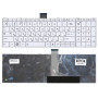 Клавиатура для ноутбука Toshiba Satellite C850, C855, C870, L850, L855D (V130562BS1) белая