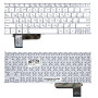 Клавиатура для ноутбука ASUS S201, S201E, X201, X201E (AEEX2U01010) белая