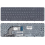 Клавиатура для ноутбука HP Pavilion 15-e,15-e000, 15-n200 (PK1314D1A100) с рамкой, черная
